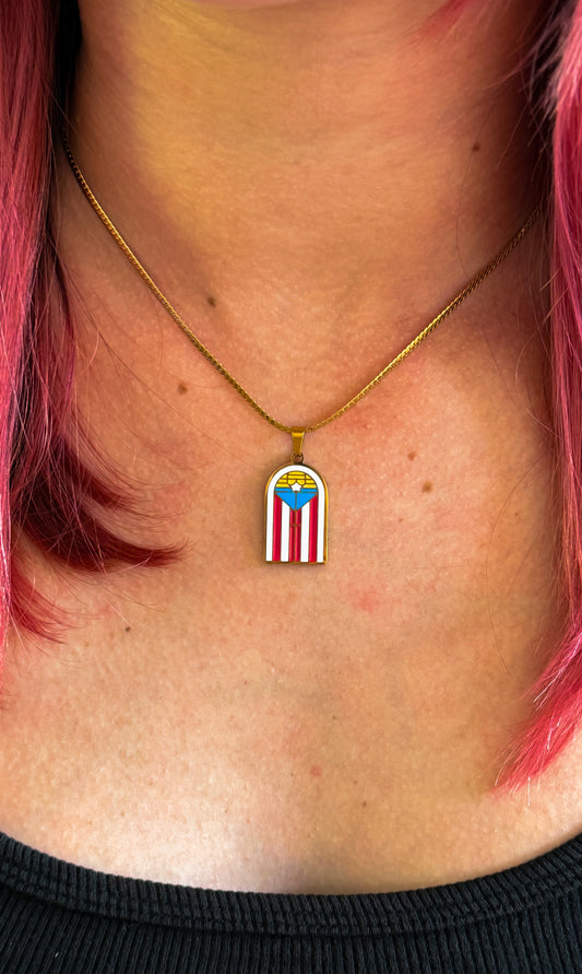 Bandera Arco Necklace