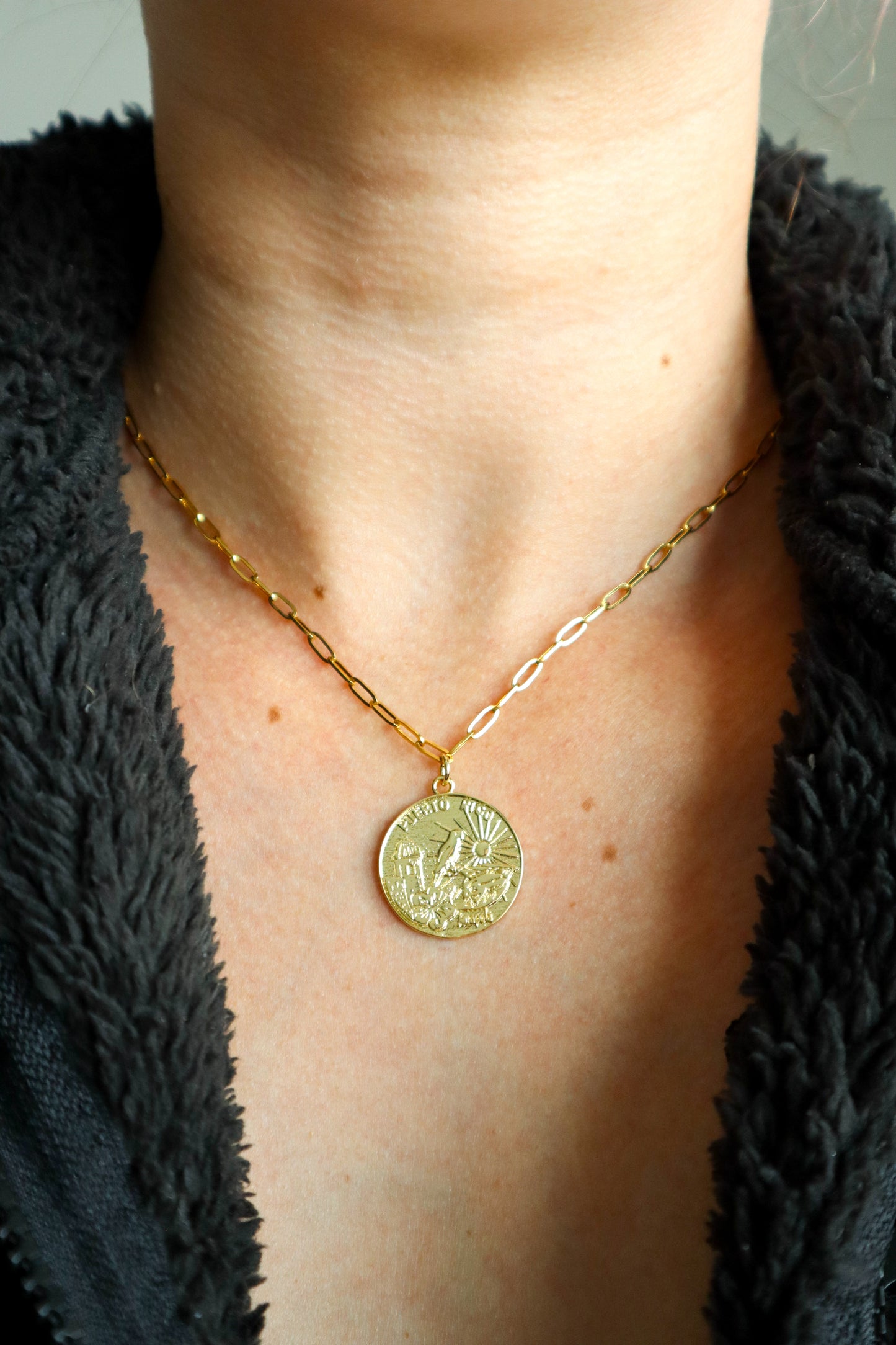 Preciosa Coin Necklace