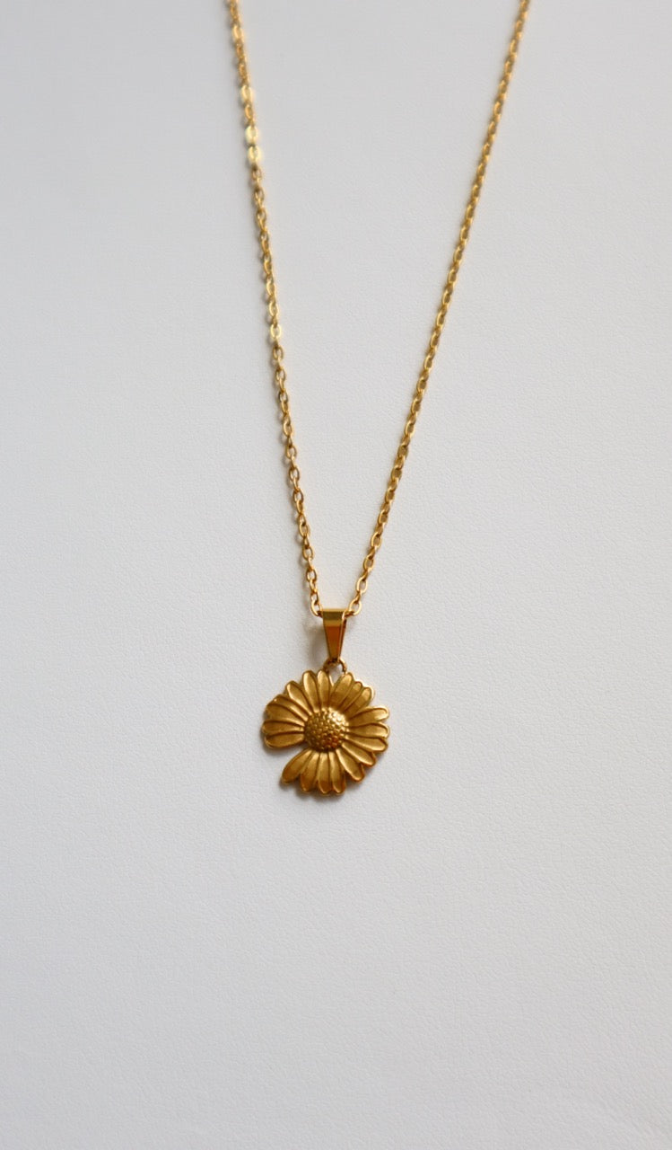 Sunflower Necklace