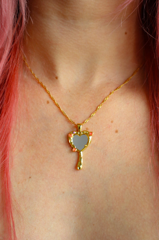 Barbie Mirror Necklace