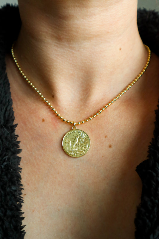Preciosa Coin Necklace