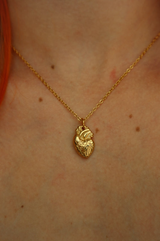 Anatomy Heart Necklace